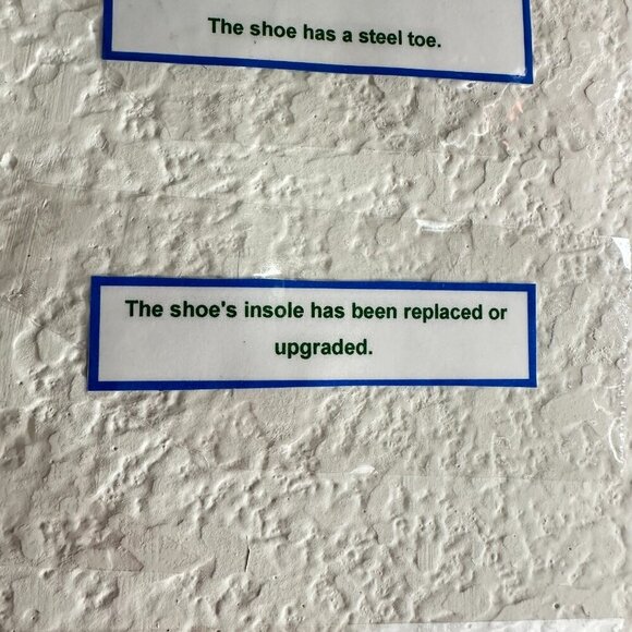 Justin Fireman 11" Men Size 10D GS9052 Brown Blue Leather Squared Toe Work Boot - Picture 12 of 15